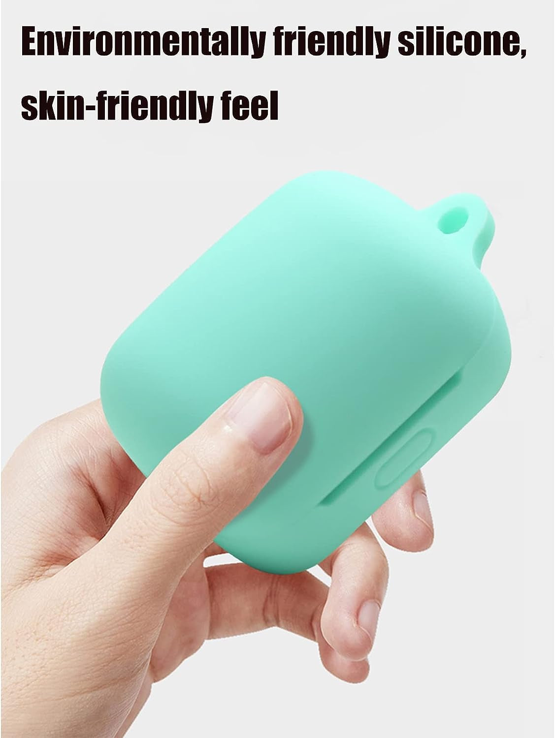 [2 Pack] Silicone Case for Sony Linkbuds WF-L900 Truly Wireless Earbud,Premium Soft Skin Cover Shock-Absorbing,Anti-Scratch Protective Case with Keychain,Black Pink  20220406sn-8   