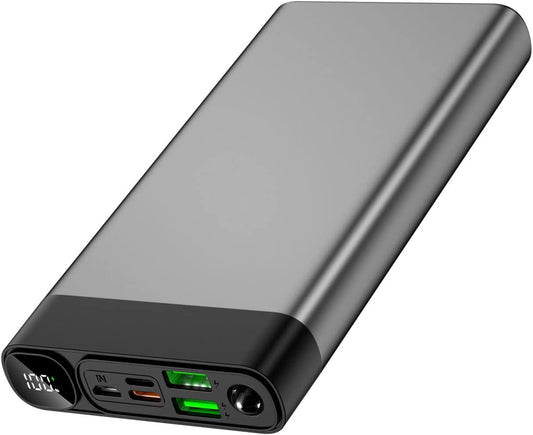 Portable Charger 30000Mah 22.5W USB C Fast Charging QC 3.0 PD 20W Power Bank, LED Digital Display External Battery Packs Compatible Iphone Pad Samsung Etc.(Gray)  Shenzhen Huayingke Technology Co., Ltd   