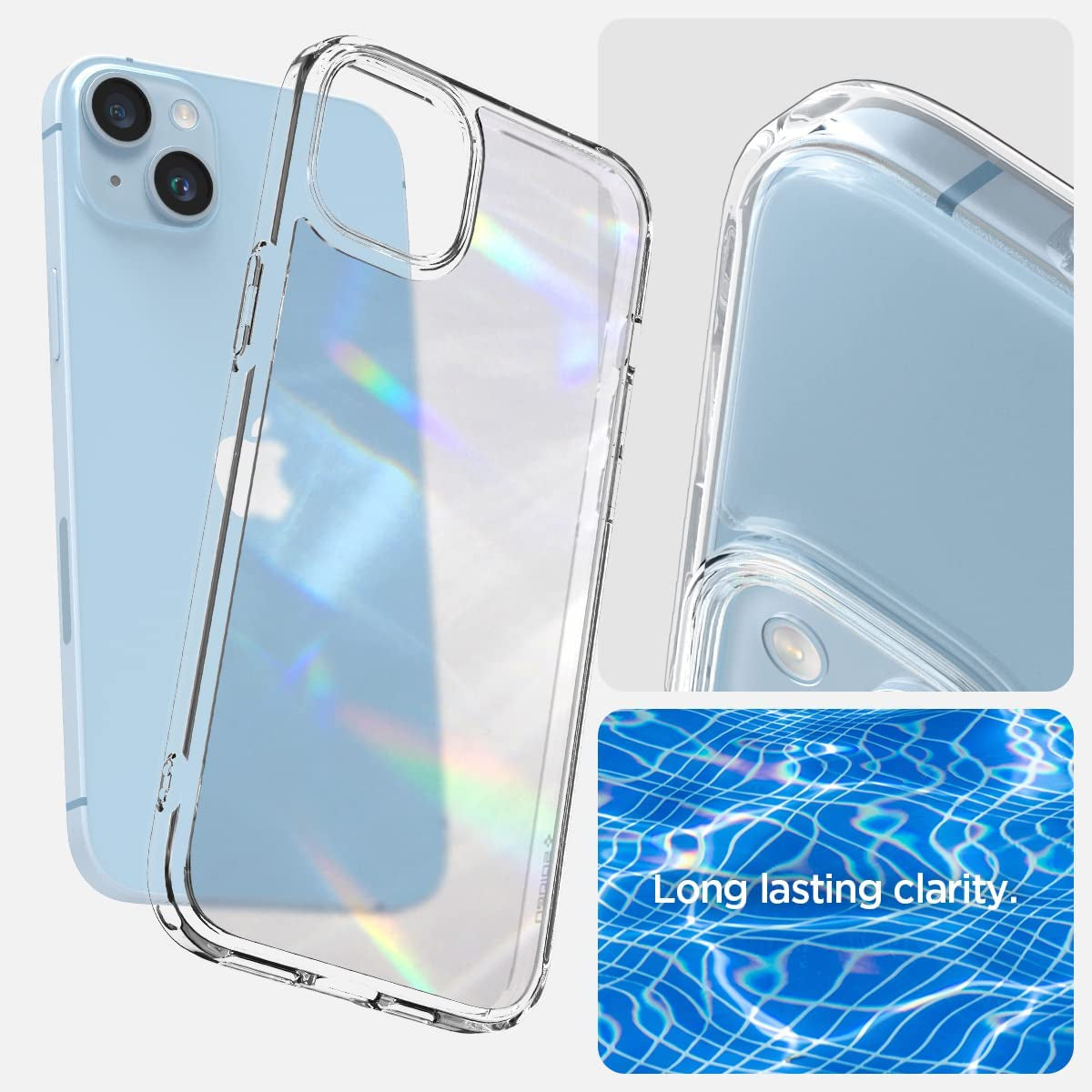 Spigen Ultra Hybrid [Anti-Yellowing Technology] Designed for Iphone 14 Case (2022) - Frost Clear  Spigen   
