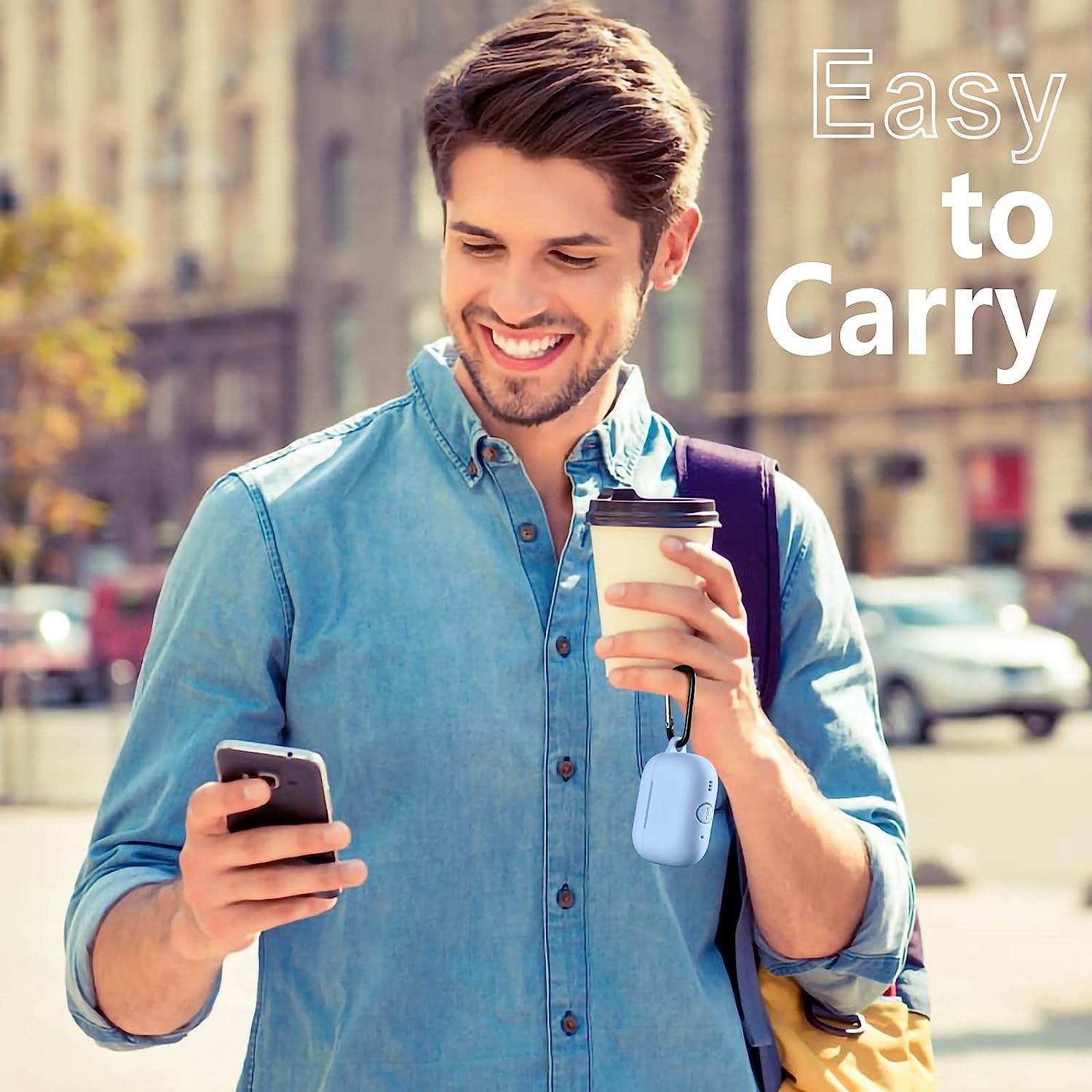 Lerobo for Airpods Pro 2Nd/1St Generation Case Cover with Keychain & Lanyard,Soft Silicone Skin Full Protective Airpod Pro Case for Apple Airpod Pro 2022/2019 Charging Case [Front LED Visible] Lilac  PJStore-US   