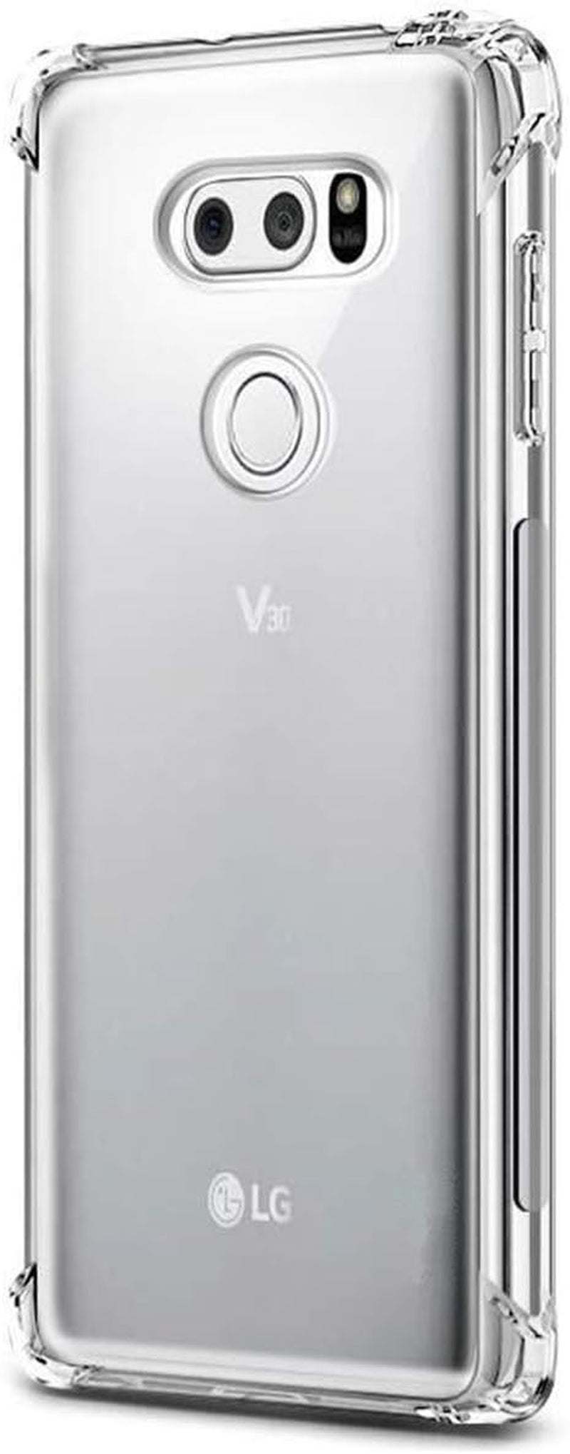 Icovercase Compatible with LG V30 Case, Crystal Clear Soft TPU Shock Absorption Bumper Slim Thin Cover Case -Clear  iCoverCase   