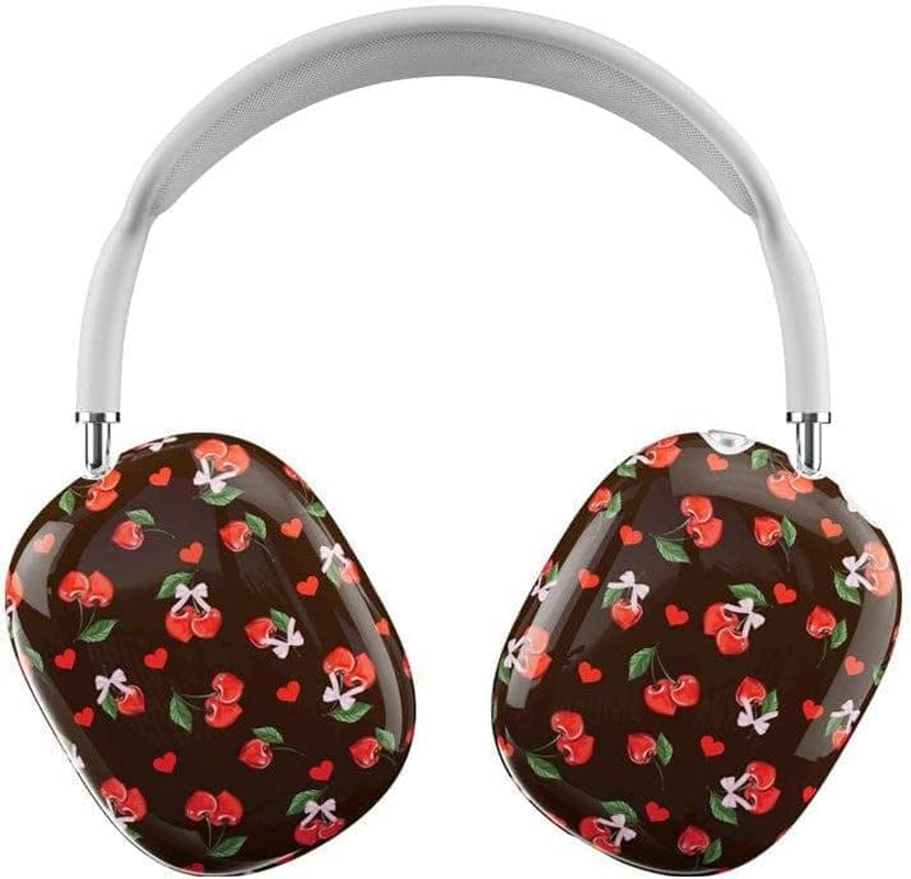 Wildflower Limited Edition Airpods Max Case Full Protective Cover, Pink Posie Rosie  Wildflower Chocolate Cherries  