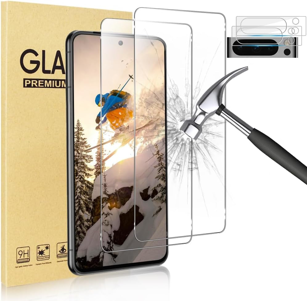 [2+2 Pack] Galaxy Note 20 Ultra 6.9 Inch Privacy Screen Protector with Camera Lens Protector, Fingerprint Compatible, Bubble Free, Flexible Anti-Spy TPU Film for Samsung Galaxy Note 20 Ultra 5G  AFSKU Google Pixel 8 Pro Glass  