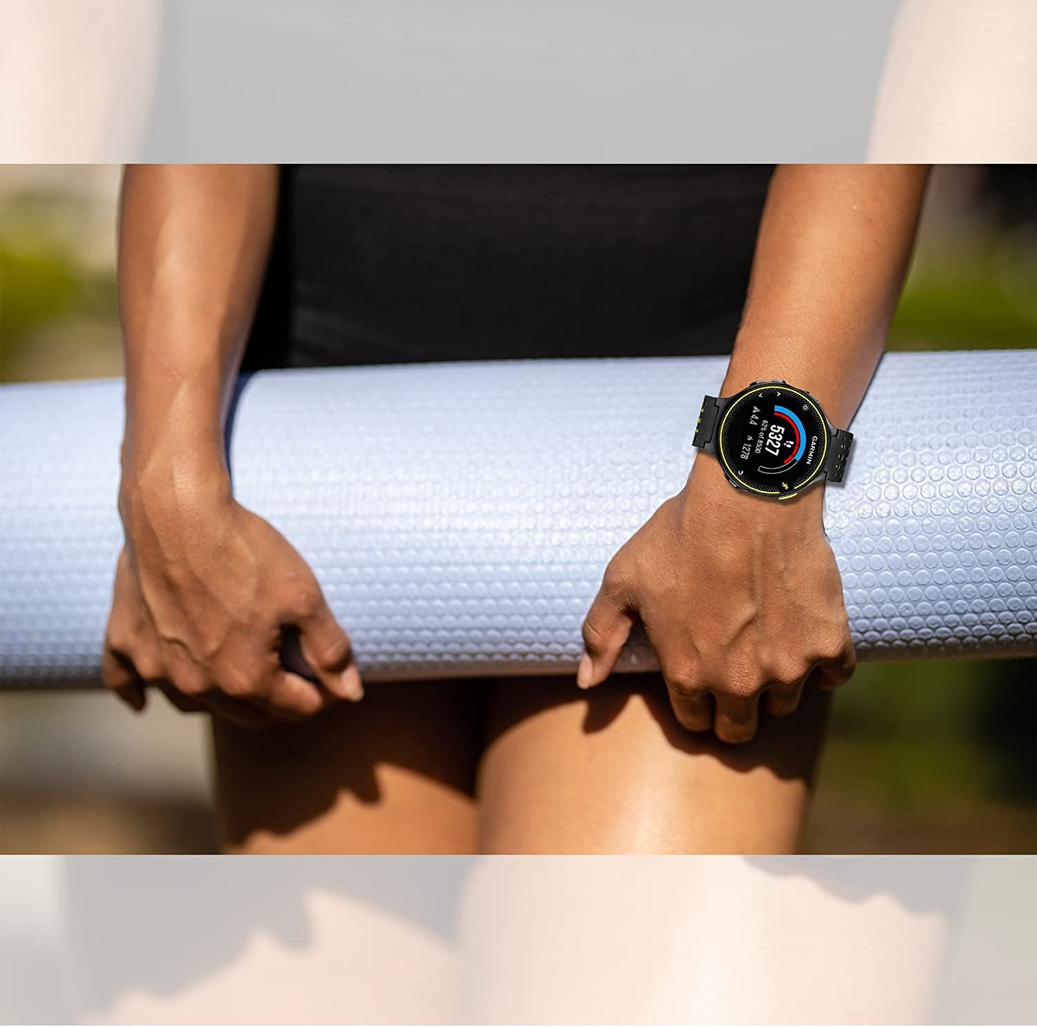 Replacement Smart Wrist Watch Accessory Band Strap for Garmin Forerunner 220/230/235/620/630/735Xt/235Lite, One Size  OLIVE INC.   