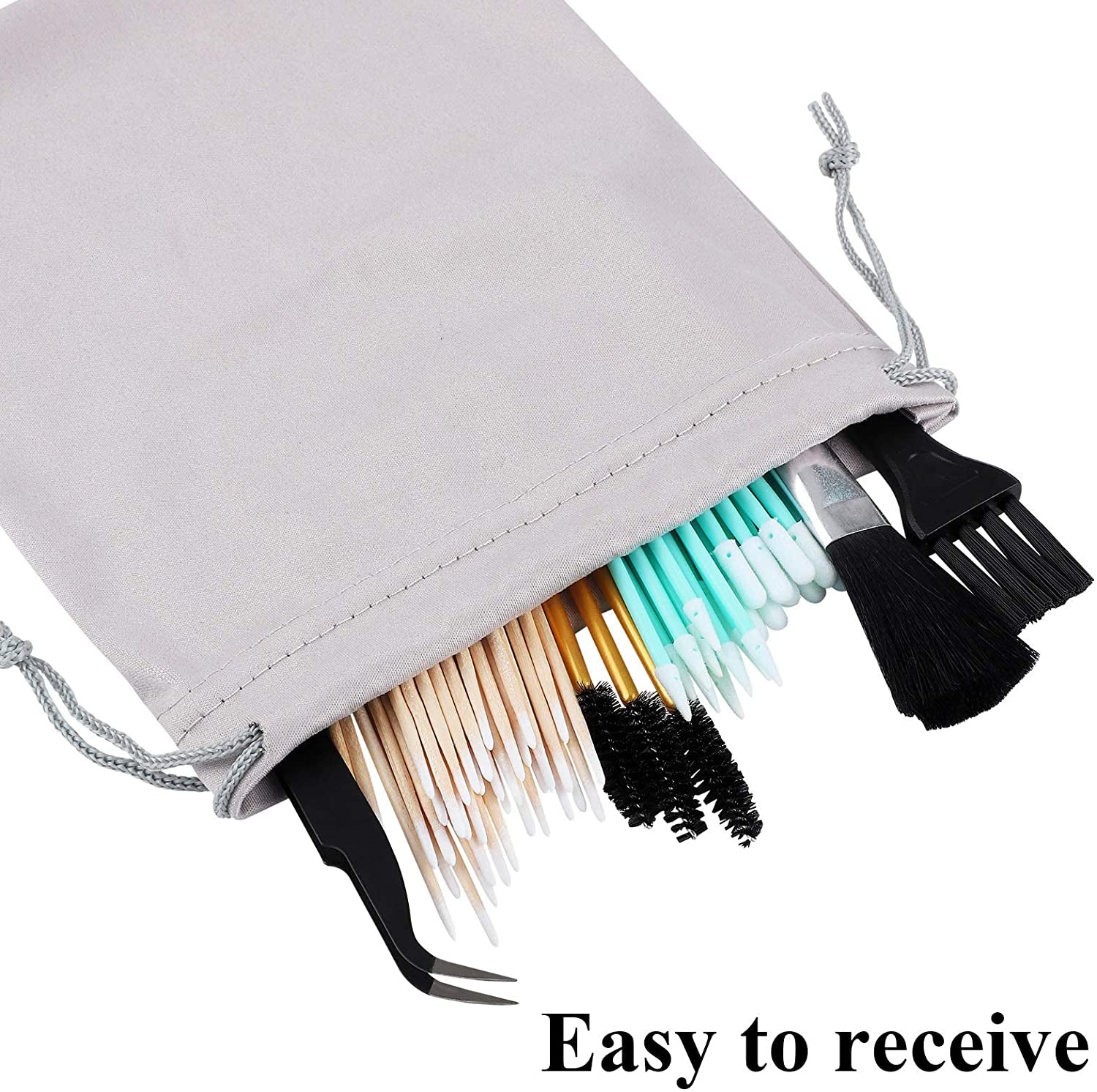 ADXCO 129 Pieces Cell Phone Cleaning Kit Camera Cleaning Kits USB Charging Port and Headphone Port Brush Set Compatible with Phone, Ios Android, Cell Phone, Electronics Cleaner  ADXCO   