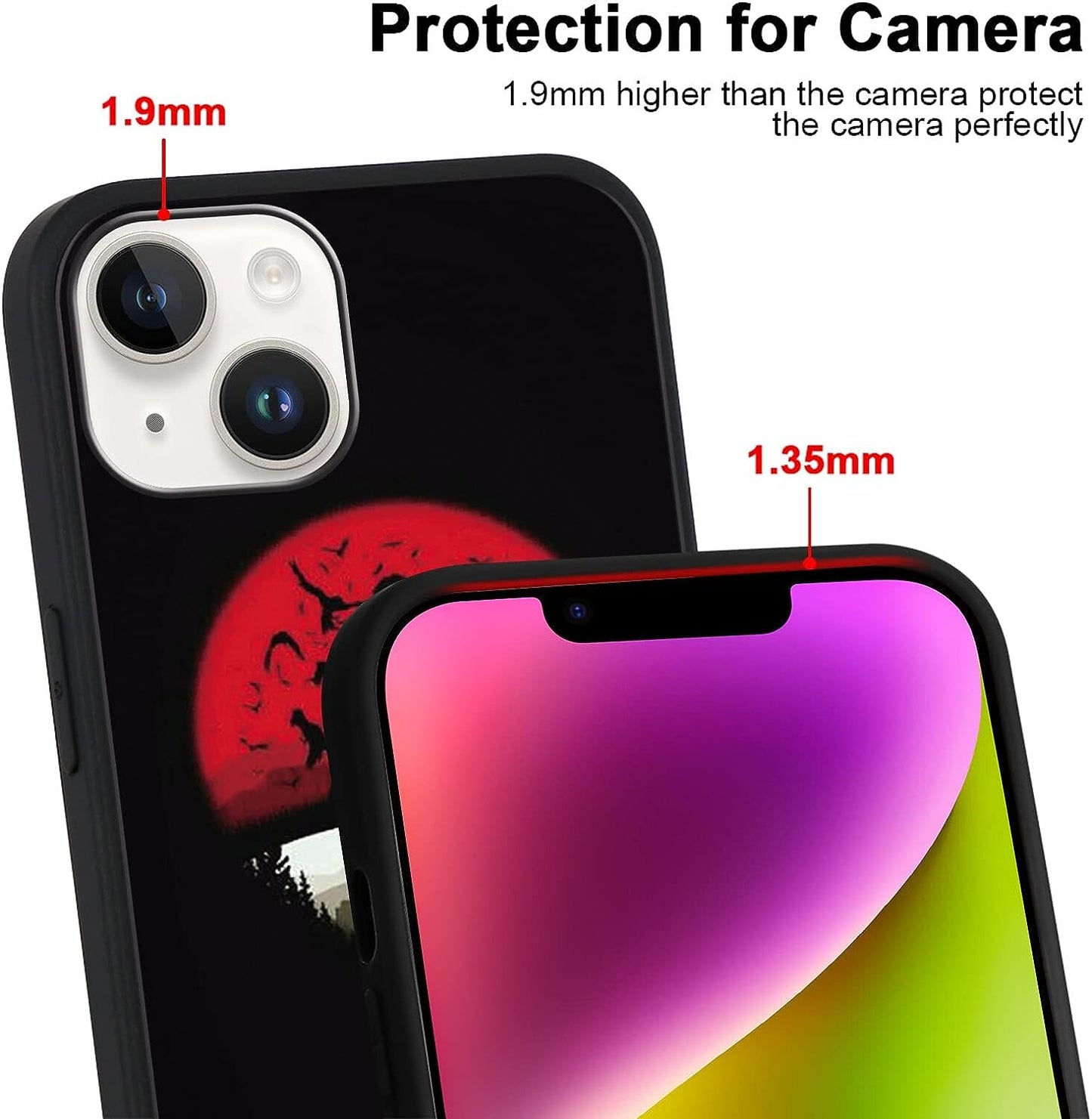 [2 Pack] Japanese Anime Phone Case for Iphone 13 Mini Case 5.4", Cool Manga Character Design Pattern Cases, Comics Cartoon Silicone Case for Men Boys Women Girls, Soft TPU Funda Para Iphone13 Mini, 1  ZXT US   