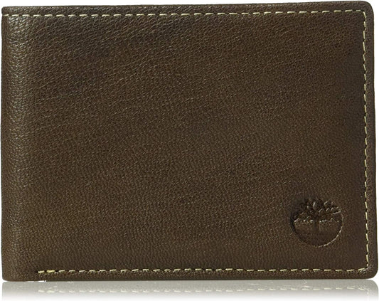 Timberland Men'S Leather RFID Blocking Passcase Security Wallet  Timberland   