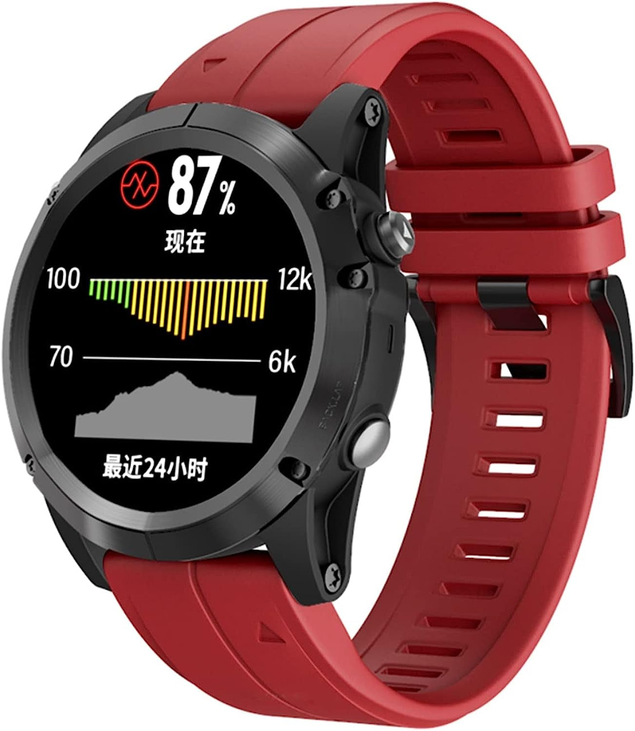 PURYN 26 22Mm Silicone Smart Watch Band for Garmin Fenix 7 7X 6 6X 6Xpro 5X plus 935 3HR Quick Release Easy Fit Straps Bracelet Correa  PURYN   