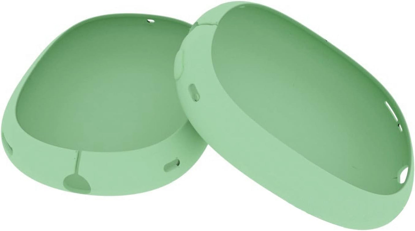 Replacement Soft Silicone Earpads Ear Pads Cushions Protectors Cover Case Accessories Compatible with Apple Airpods Max Headphones (Red)  CONVELIFE Green  