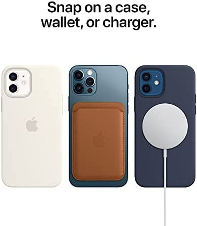 Apple Leather Wallet with Magsafe (For Iphone) - Black (Previous Version, without Find My)  Apple   