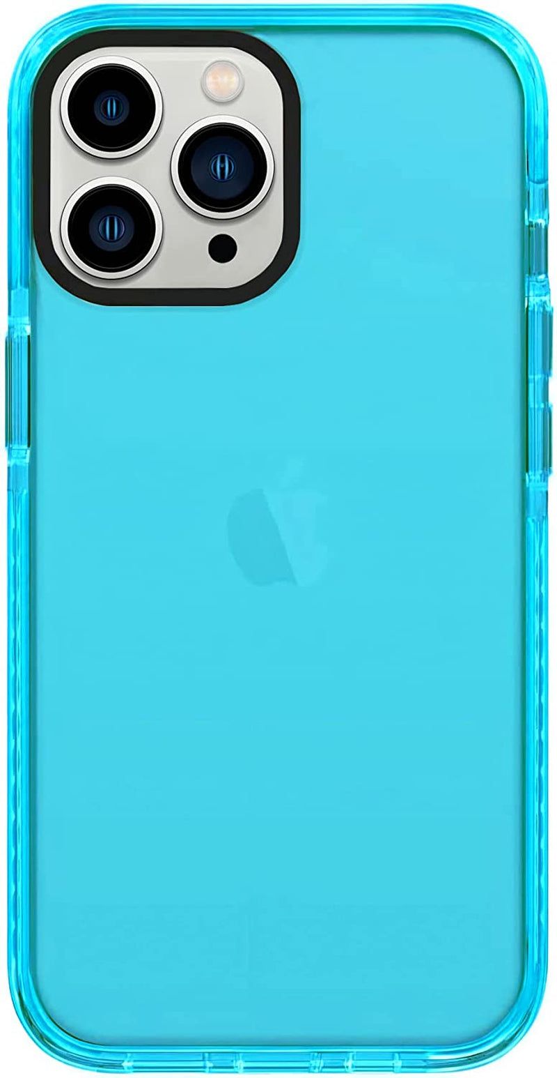 Neon Clear Iphone 14 Pro Max Case, Vibrant 80S Design, Camera Protector, Soft Silicone Shockproof - 6.7Inch  Simapu   