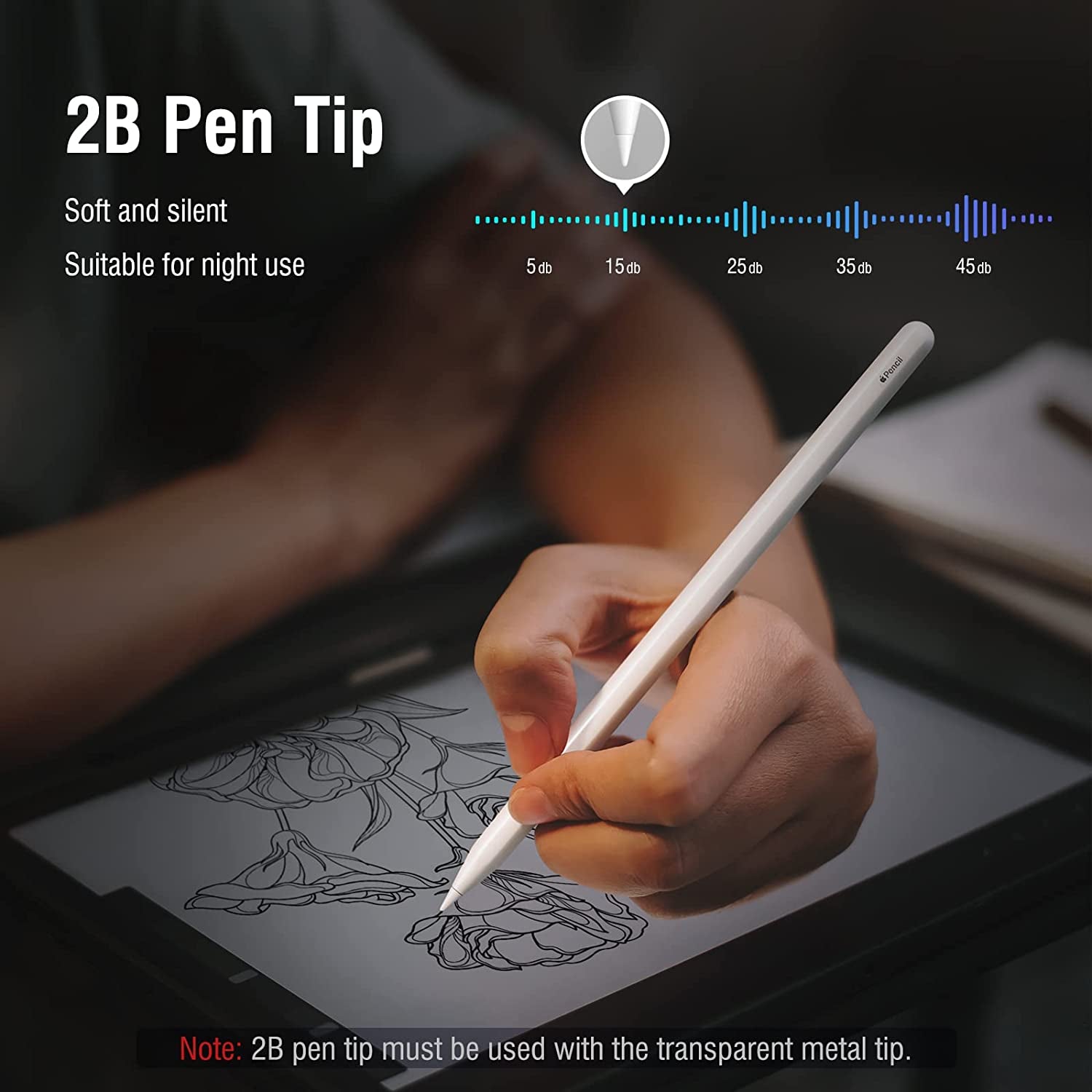 Digiroot Replacement Tip for Apple Pencil 1St/2Nd Generation, 3-In-1 Alternatives to Apple Pencil Tips, Wear-Resistant and Fine Point Precise Control Pencil Tips for Ipad Pro/Ipad Air/Ipad Mini  Digiroot   
