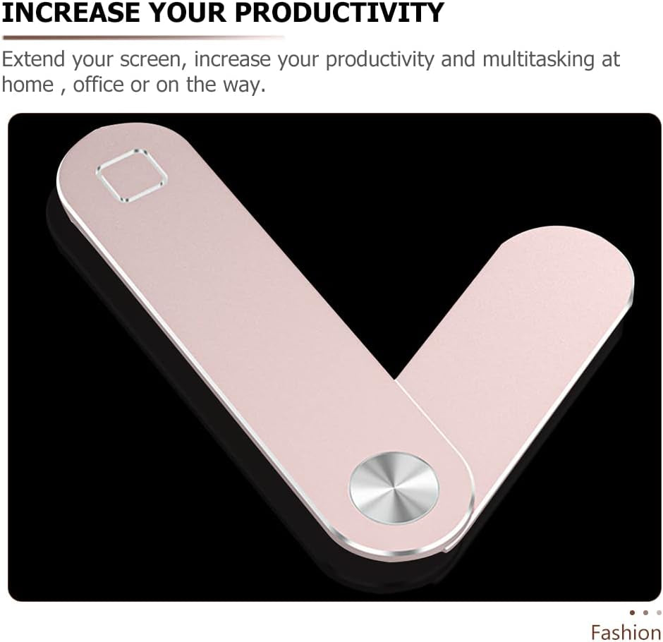 NUOBESTY Laptops Tablet Car Holder 1 Set Magnetic Phone Rack Laptop Extension Bracket Practical Foldable Phone Rack Laptop Computer  NUOBESTY   