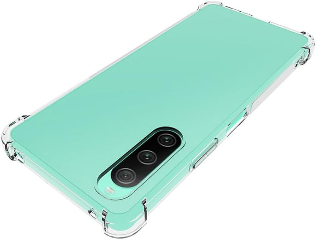 Aikukiki Case for Sony Xperia 10 V,Sony Xperia 10 V 5G Case,Tpu Soft Silicone Bumpers Protective Cover Anti-Scratch Shockproof Phone Case for Sony Xperia 10 V 5G 2023 (Clear)  Aikukiki   