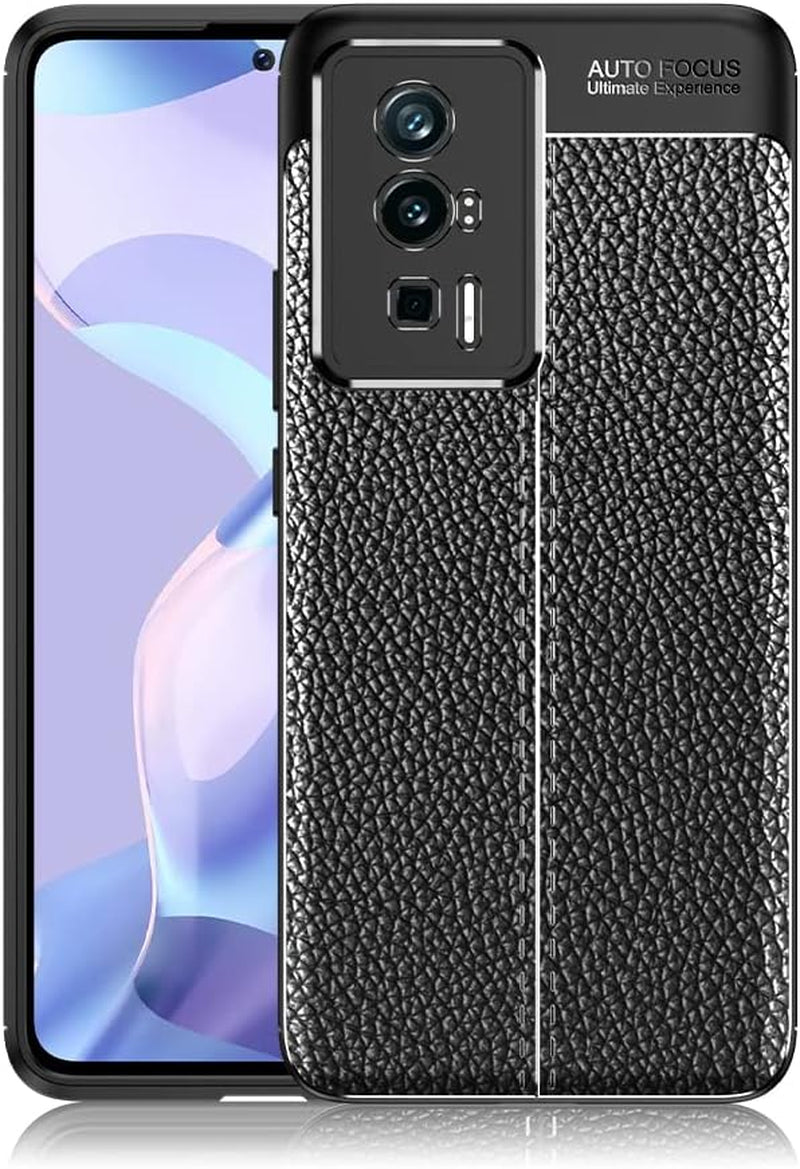 YBROY Case for Xiaomi Poco F5 Pro 5G, Shockproof Thin Silicone Case, TPU Flexible Rubber, Anti-Scratch, Case Cover for Xiaomi Poco F5 Pro 5G.(Black)  YBROY   