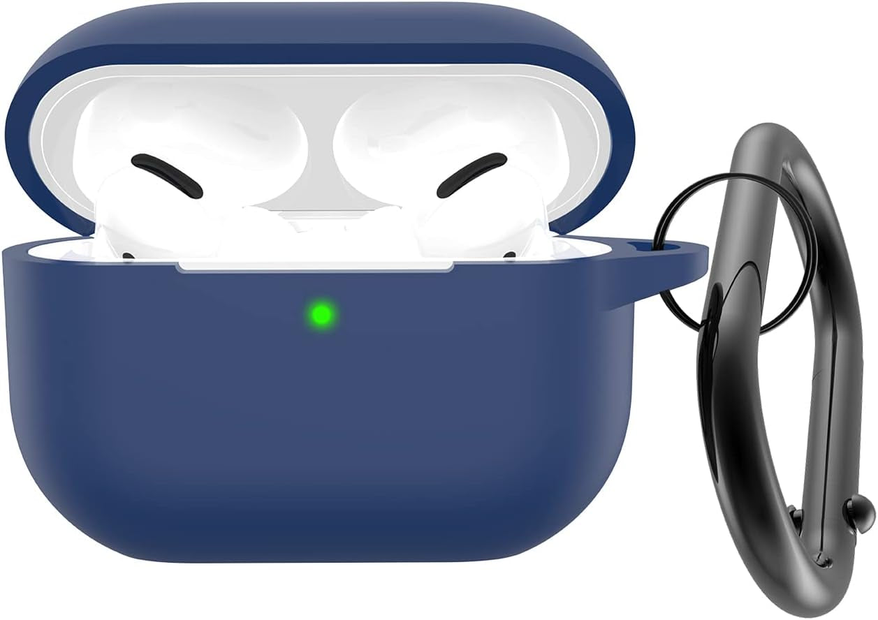 AGAOSH for Airpods Pro 2Nd Generation Case Cover with Keychain,Soft Silicone Skin Cover Protective Case for New Apple Airpods Pro Gen 2 Case 2022 Charging Case for Women Men Girl [Front LED Visible]  AGAOSH   