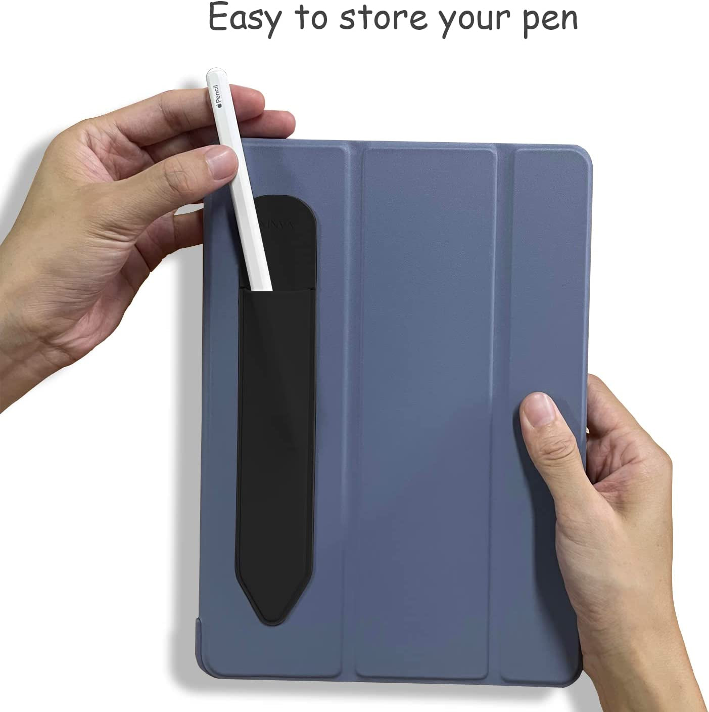 YINVA Pencil Holder Compatible with Apple Pencil 2Nd Generation and 1St Gen, Elastic Pencil Pouch Accessories Design for Ipad and Stylus (Black)  YINVA   