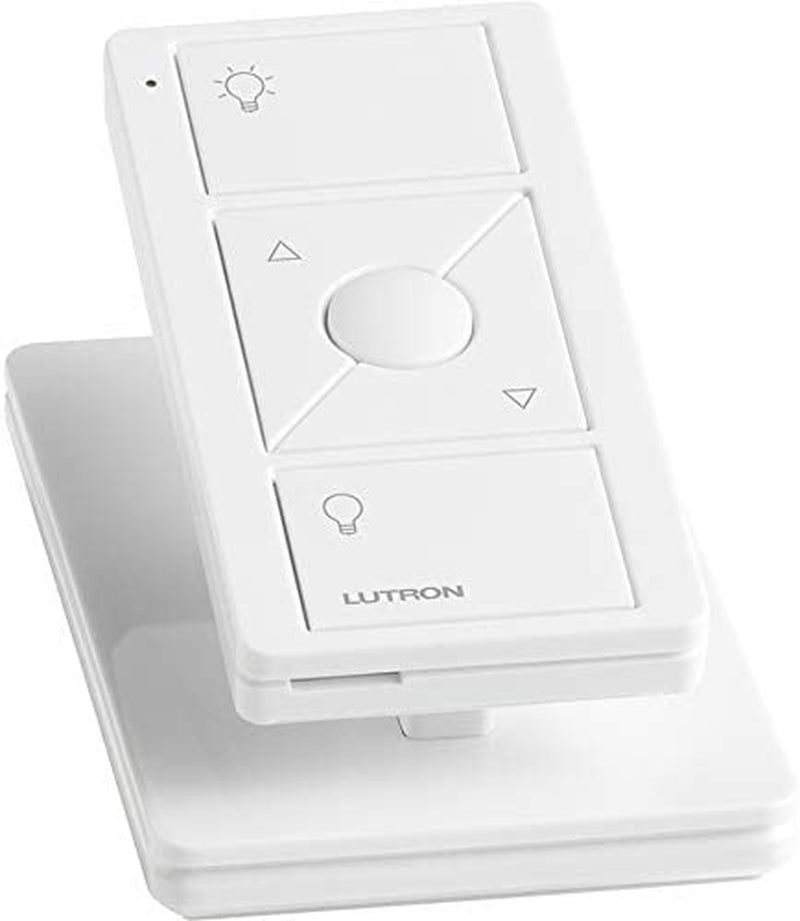 Lutron Pico Smart Remote Control for Caséta Smart Dimmer Switch | PJ2-3BRL-WH-L01R | White  Lutron   