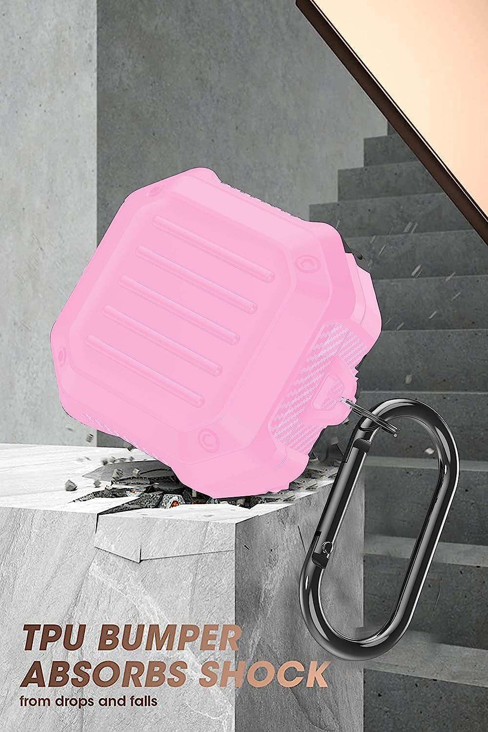 Xuyoz Galaxy Buds 2 Case, Galaxy Buds Pro Case, Galaxy Buds Live Case for Men Women with Keychain, Rugged Shockproof Galaxy Earbuds Protective Skin Case Cover for Galaxy Buds 2/Pro/Live  Xuyoz   