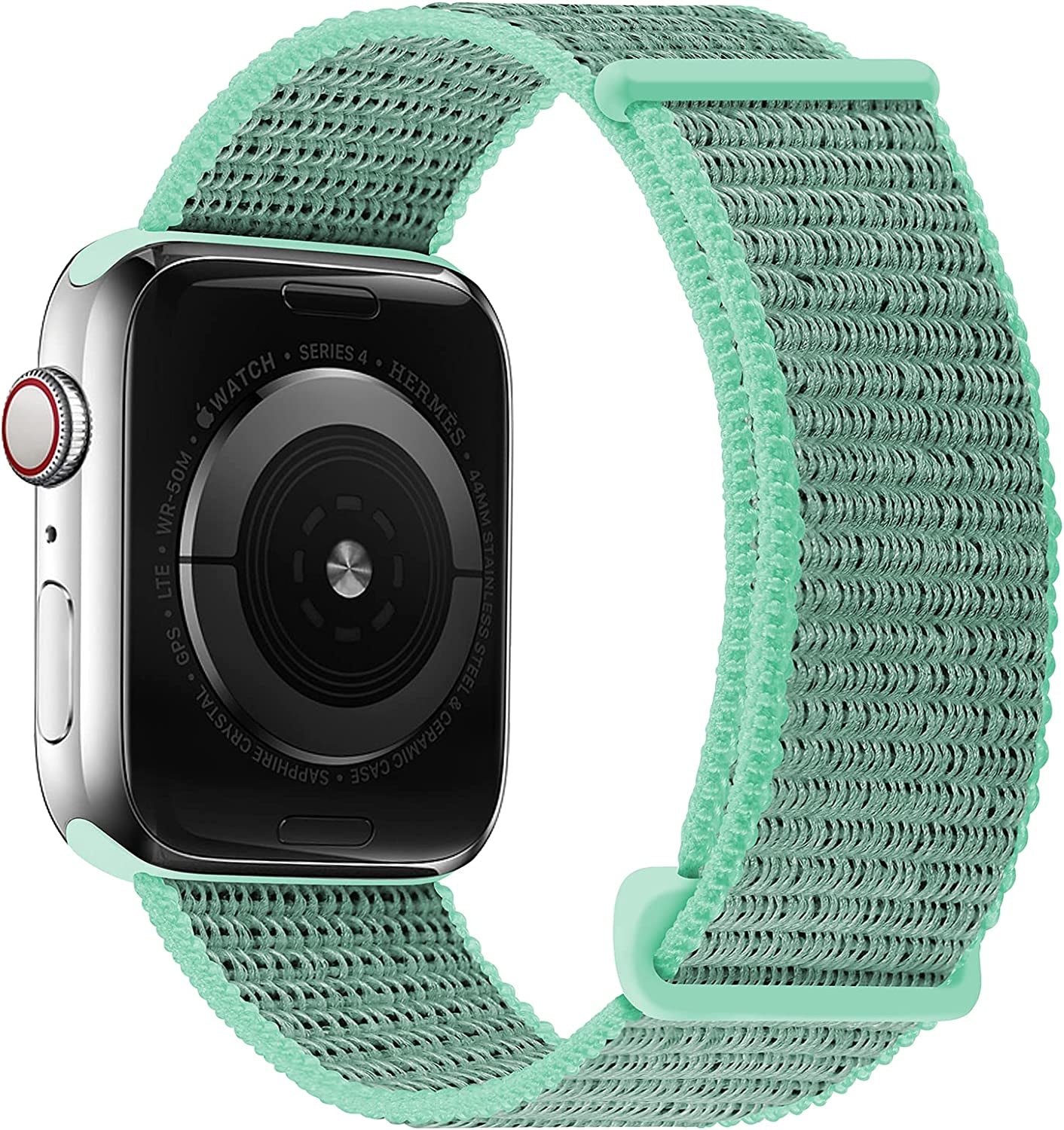 Oxwallen Sport Loop Nylon Band Compatible with Apple Watch 7/8 Ultra 49Mm 45Mm 42Mm 44Mm, Comfortable Braided Strap Women Men Competible for Iwatch SE & Series 7/8 6 5 4 3, Black  OXWALLEN Marine Green 49/45/42/44MM 