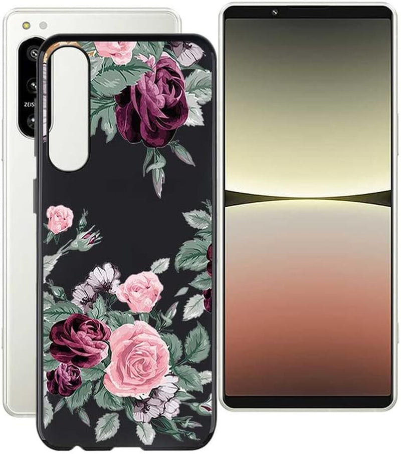 WIMSPEED Case for Sony Xperia 5 IV (6.1"), Shockproof Bumper Protective Case, Slim Soft Silicone Military Grade Drop TPU Back Phone Cover for Sony Xperia 5 IV - WM84  WIMSPEED Yq12  