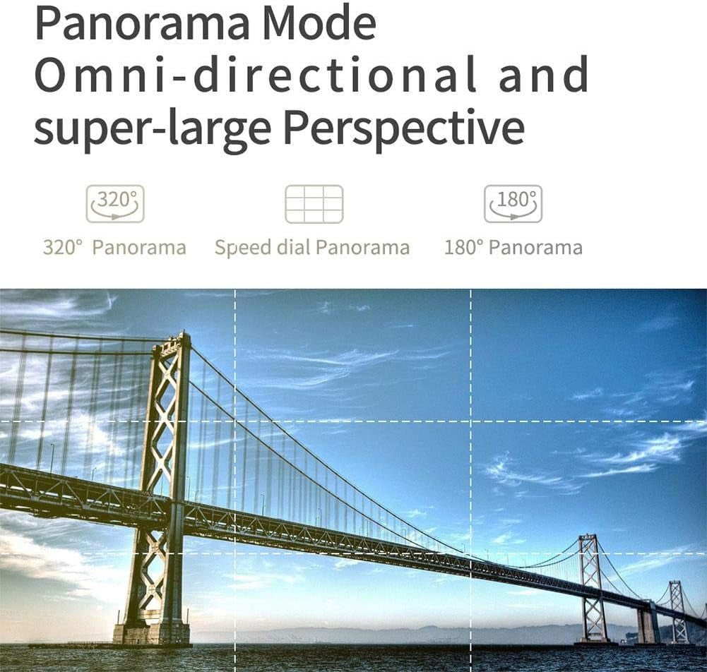 3-Axis Handheld Gimbal Stabilizer Equipped with 4000Mah Battery Support Multiple Angle Shooting for GOPRO Sports Cameras 4/5/6/7 and Mobile Phone under 7.2 Inch  Serounder   