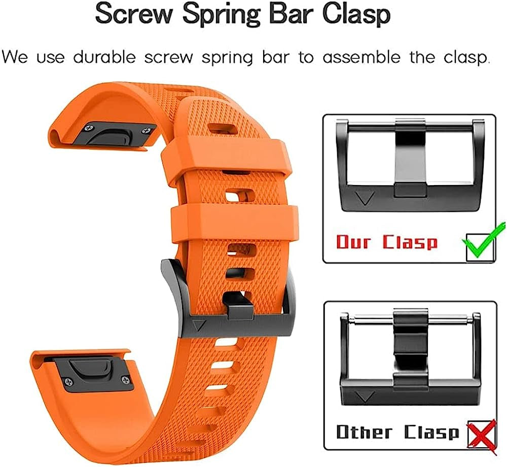 ILAZI Quickfit Band for Garmin Fenix 6 6X Pro 5X 5 plus 7 7X Silicone Strap Forerunner 935 Release Bracelet 22 26Mm Smart Accessories  ILAZI   
