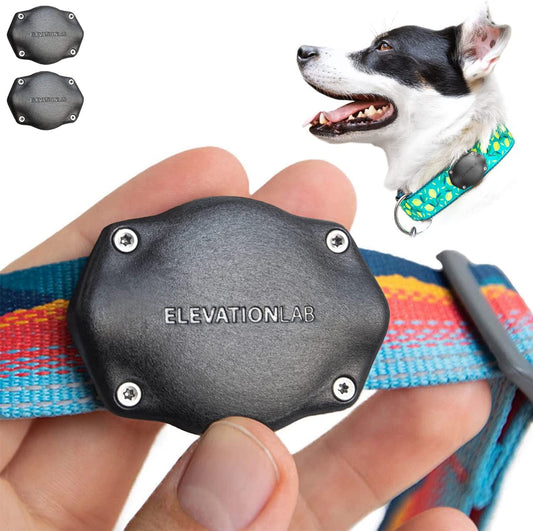 Tagvault Pet (2 Pack) - the Original Airtag Dog Collar Waterproof Mount, Ultra-Durable, Fits All Width Collars | Elevation Lab  Elevation Lab   
