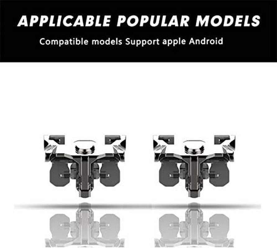 BLENDIA Metal Pubg Mobile Gaming Trigger Button Joystick for Android Smartphone Gaming Accessory Kit  BLENDIA   