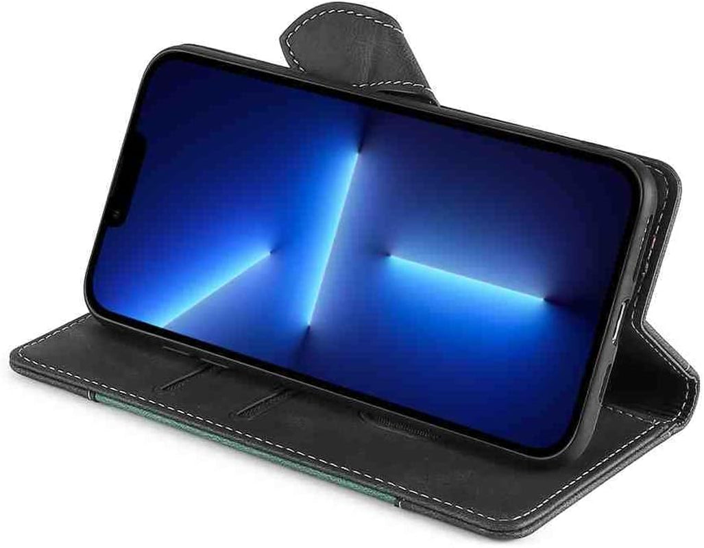 NATUMAX Phone Cover Wallet Folio Case for LG G6, Premium PU Leather Slim Fit Cover for LG G6, 2 Card Slots, Horizontal Viewing Stand, Easy Take, Black  NATUMAX   