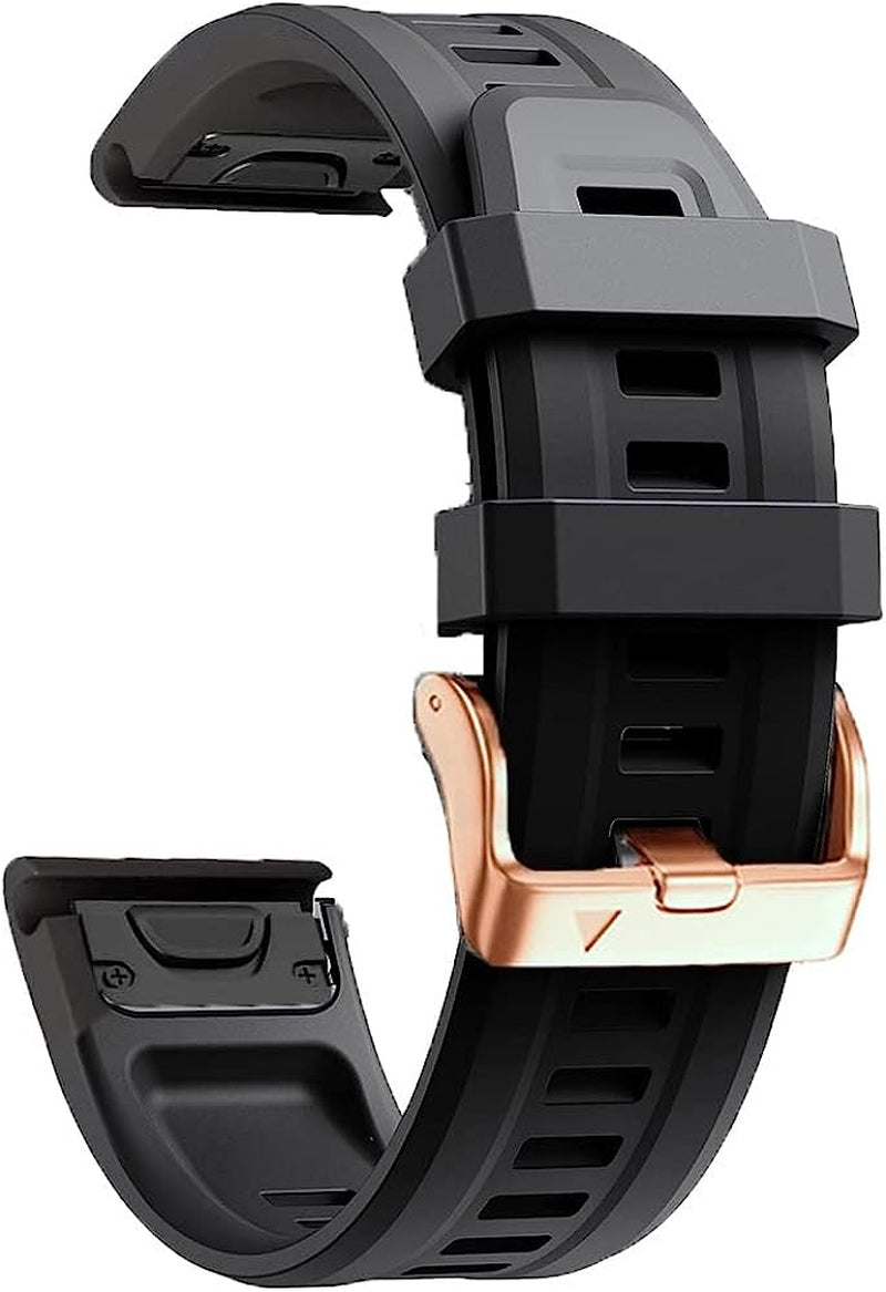 KAVJU 20Mm Silicone Watch Band Straps for Garmin Fenix 6S 6S Pro 5S 5Splus Descent Mk2S D2 Delta Smart Watch Band Straps Quick Releas  KAVJU D For Fenix 5S 
