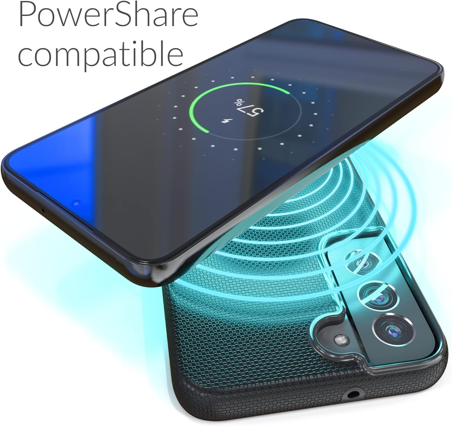 Crave Dual Guard for Samsung Galaxy S22 Case, Shockproof Protection Dual Layer Case for Samsung Galaxy S22 5G - Black  Crave   