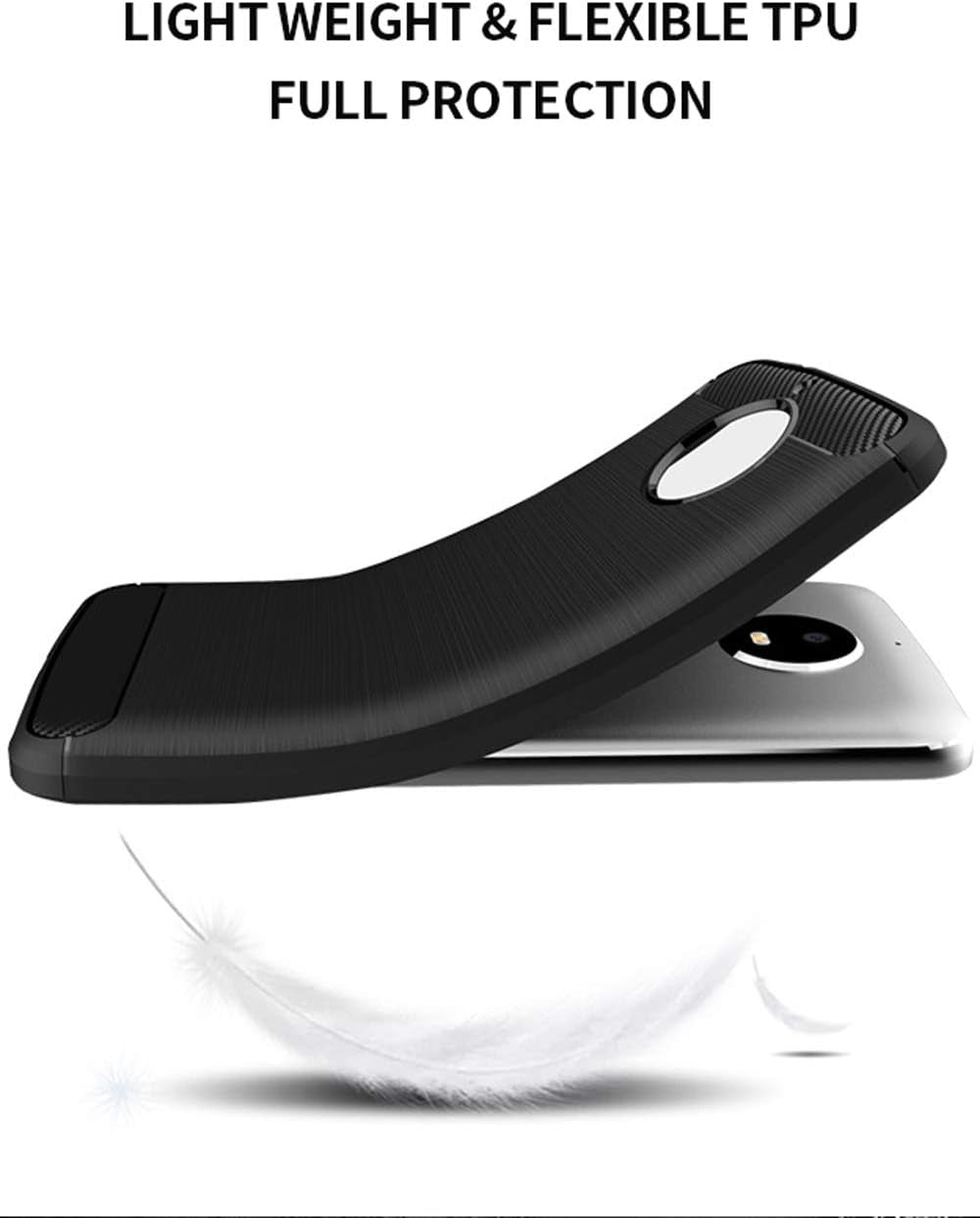 EGALO LG V35 Thinq Case Slim Thin,Lg V35 / V30 / V30 plus / V30S Thinq Case Soft Skin Silicone Flexible TPU (Anti-Fingerprint) Anti-Scratches Protective Cases (Navy)  Egalo   