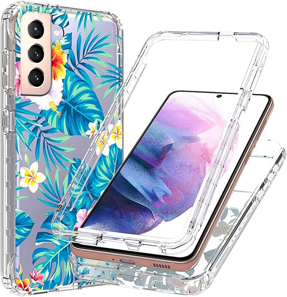 Vokuha for Galaxy S21 plus Case,Samsung S21 + Case, Cute Clear Gradient Slim Shockproof Soft Flexible TPU Back Phone Protective Cover for Samsung Galaxy S21 plus 5G (Black/Gold)  Vokuha Bajiaoye  