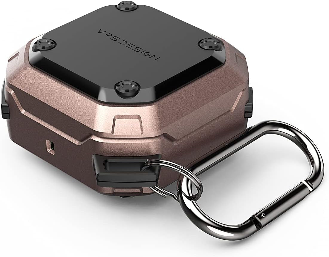 VRS Design Acitve Buds Case for Galaxy Buds2 Pro (2022), Galaxy Buds 2 Case (2021), Galaxy Buds Pro Case (2021), Galaxy Buds Live Case (2020) Mystic Bronze  VRS Design   