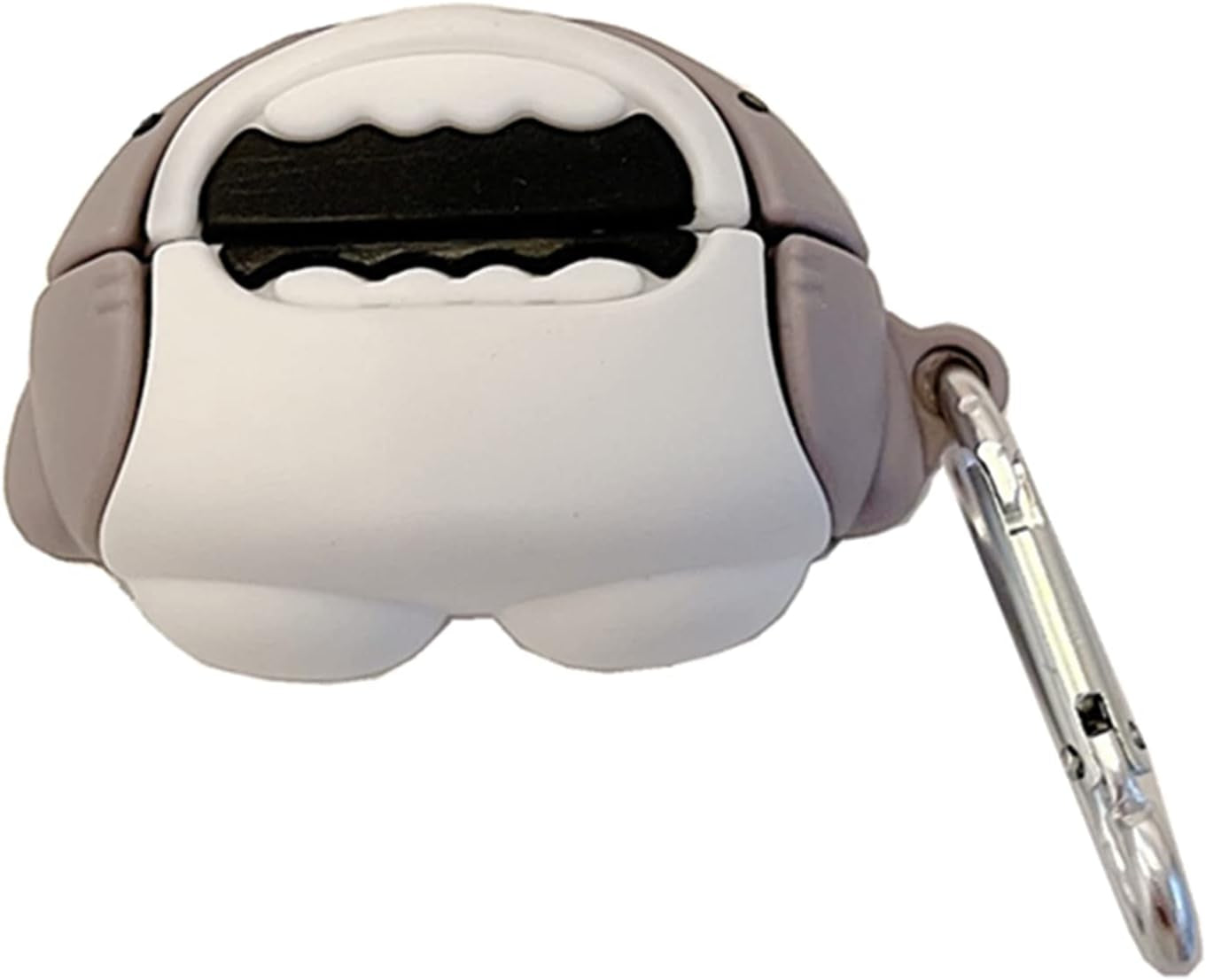 PVC Earphone Case for Samsung Galaxy Buds2 Pro/Galaxy Buds Live(2020)/Galaxy Buds Pro(2021)/Galaxy Buds 2 (2022) Charging Box,3D Cute Cartoons Anime Full Body Protective Cover with Keychain (Cook)  AOLABOKY shark  