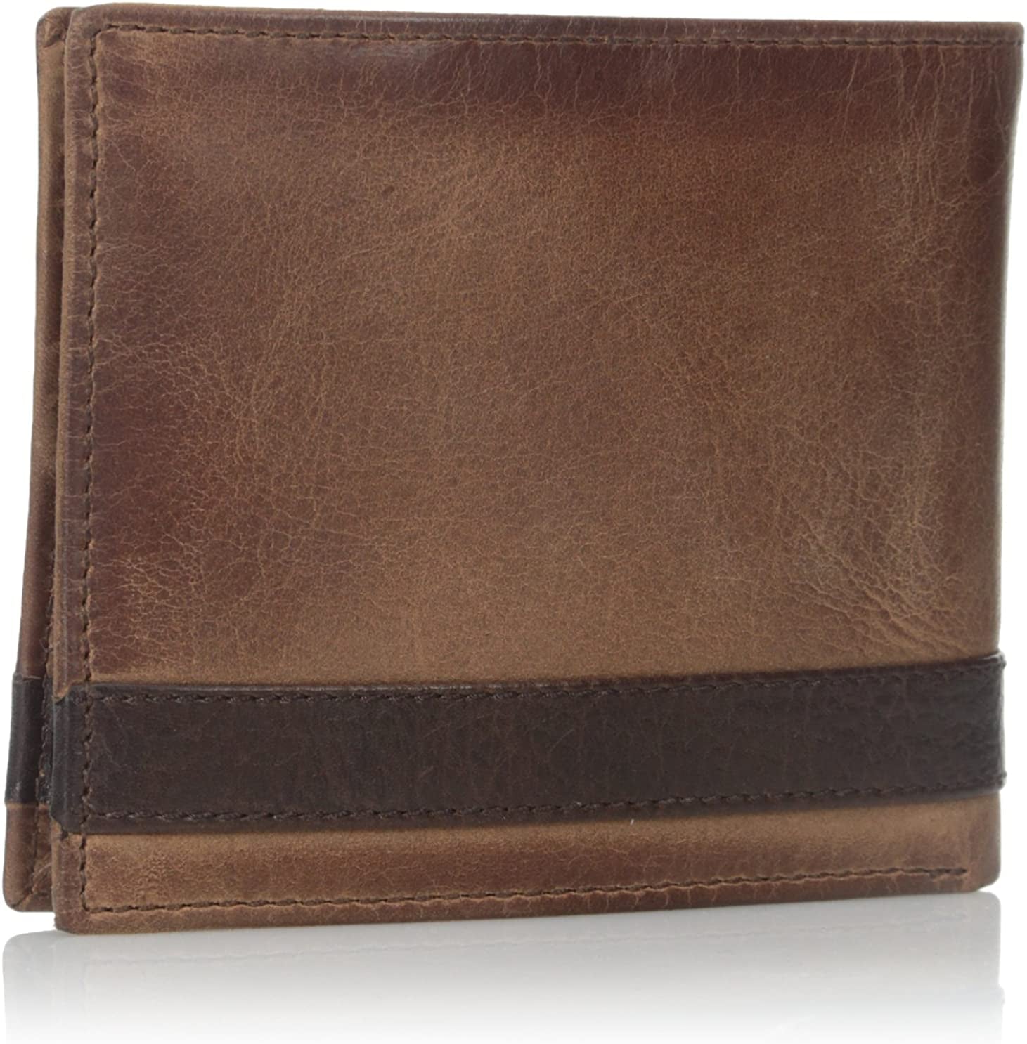 Fossil Men'S Leather Bifold Wallet with Flip ID Window  Fossil Men's Accessories   