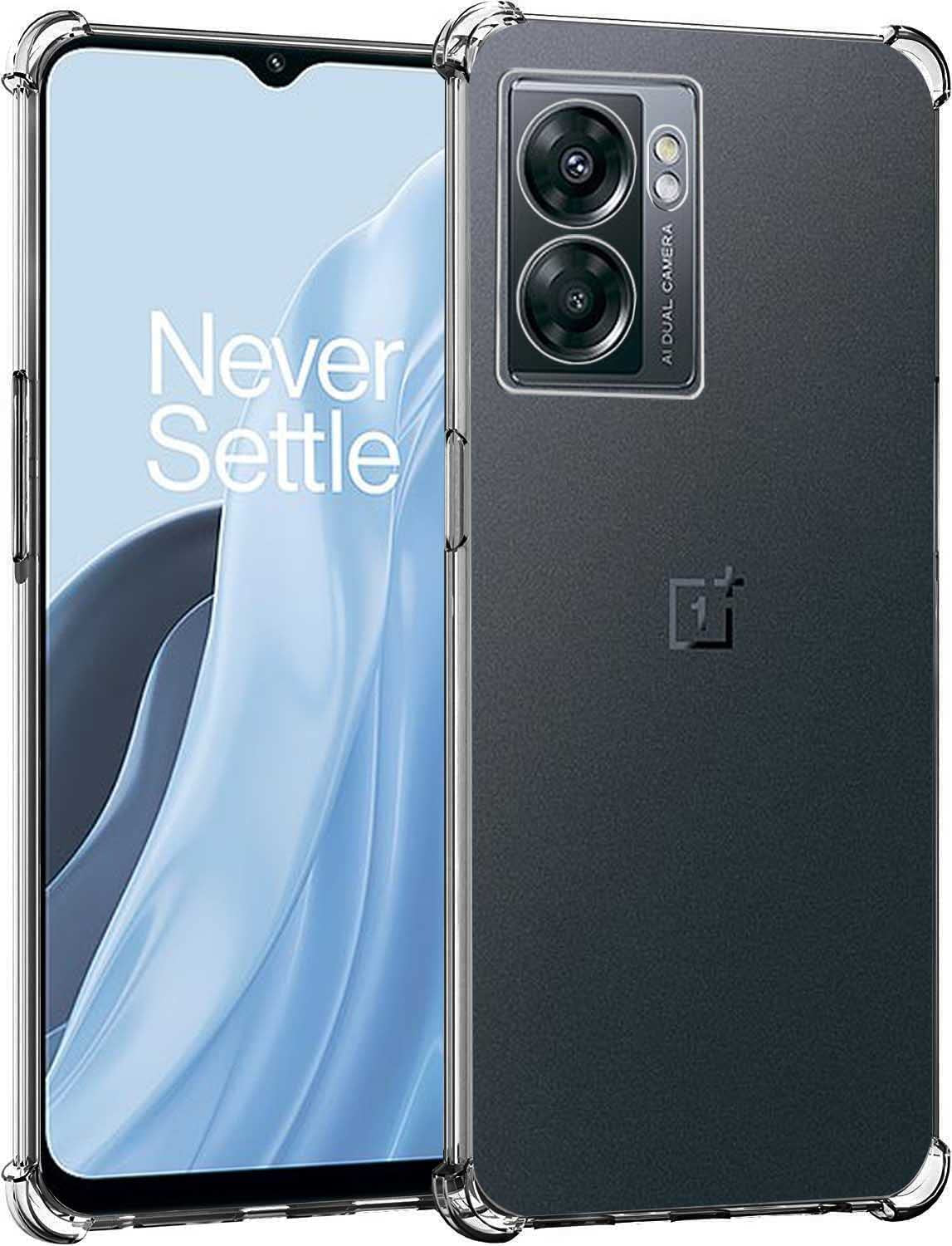 Lmposla for Oneplus Nord N300 5G Case,1+ Nord N300 5G Case, for Girls Women Shockproof Slim Ultra-Thin Flexible TPU Soft Rubber Silicone Airbag Case Cover for Oneplus Nord N300 5G (Clearn)  Lmposla   