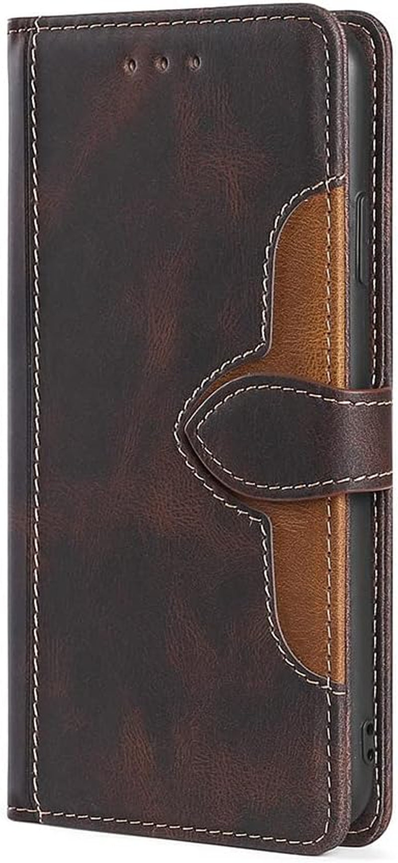 Fansipro Phone Cover Wallet Folio Case for LG G7 THINQ, Premium PU Leather Slim Fit Cover for G7 THINQ, 2 Card Slots, Easy Carry, Blue  Fansipro Brown  