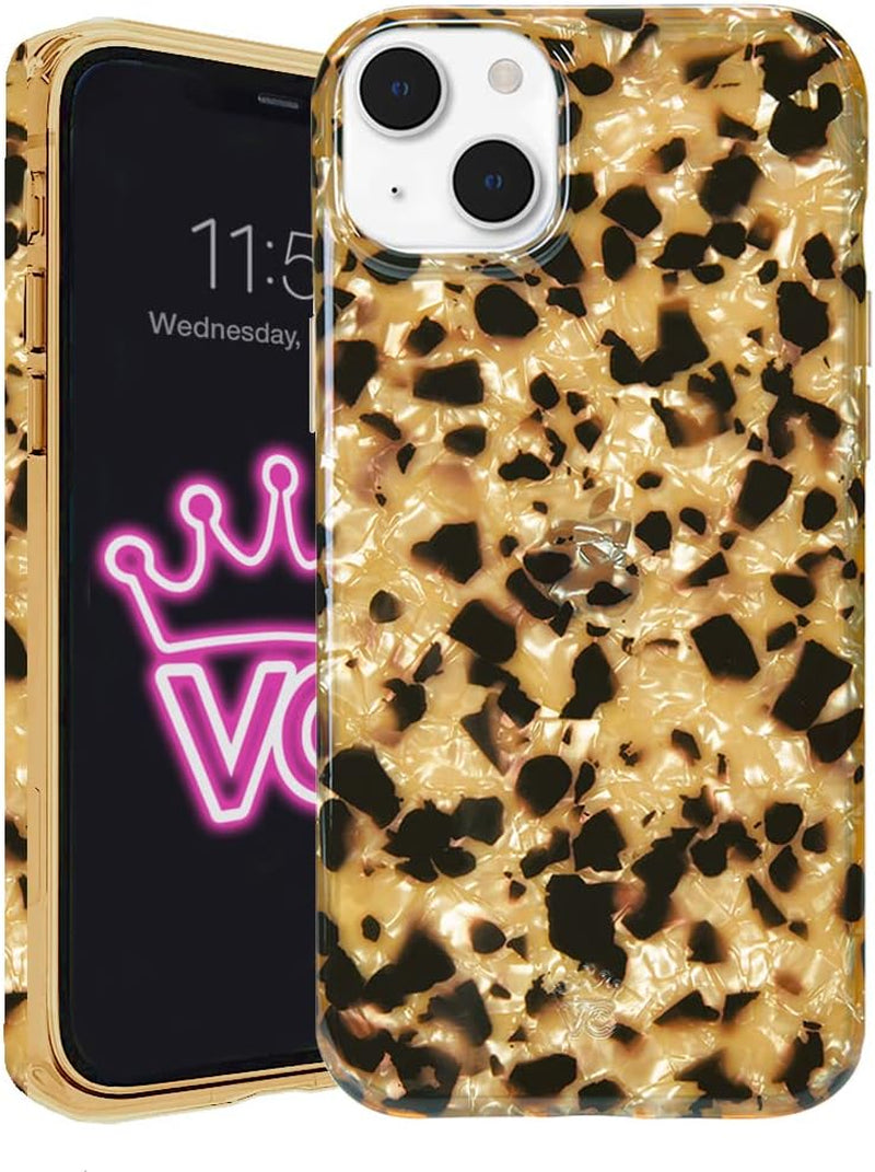 Velvet Caviar X Bratz Designed for Iphone 14 Pro Max Case for Women [8Ft Drop Tested] Cute Protective Bratz Dolls Accessories Phone Cases - Clear Glitter  Velvet Caviar Blonde Tortoise Iphone 14 Plus 