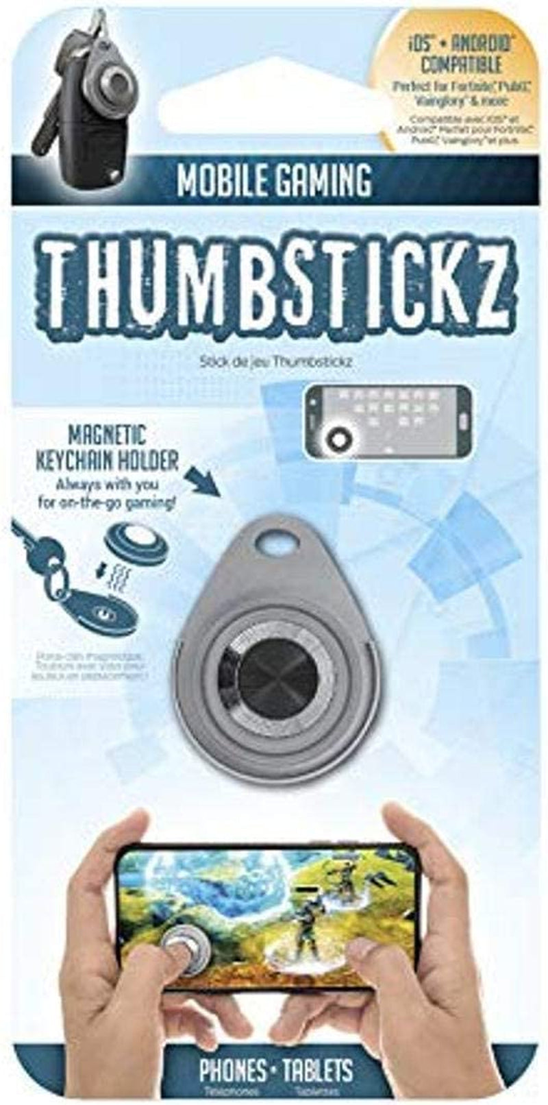 3-In-1 Mobile Gaming Bundle Includes Thumb Stick, L1R1 Triggers and Controllers. Fps, RPG, MOBA and Console Port Compatible, Designed to Work with All Smartphones  Emerge Phone Thumbstick  