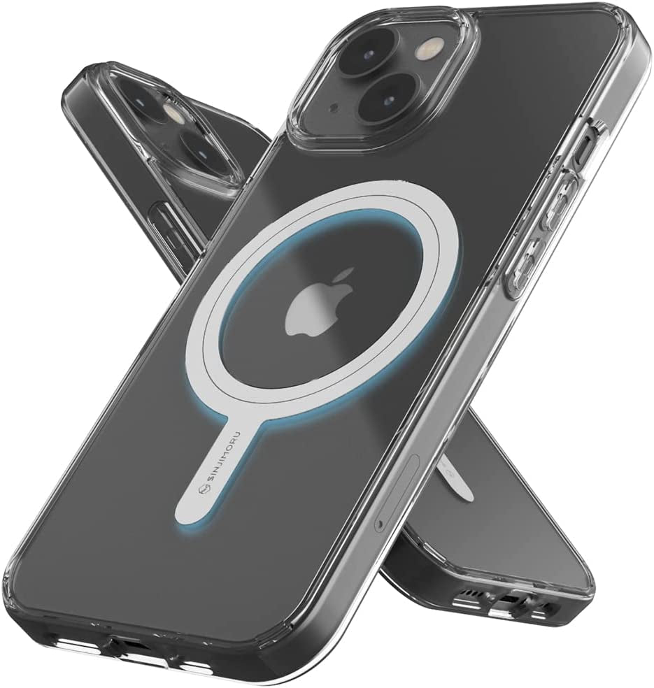 Sinjimoru Shockproof Iphone Case with Magsafe, PC & TPU Clear Phone Case for Iphone Case for Magsafe. M-Airclo for Iphone 14 Pro  Sinjimoru Co.Ltd iPhone 14  