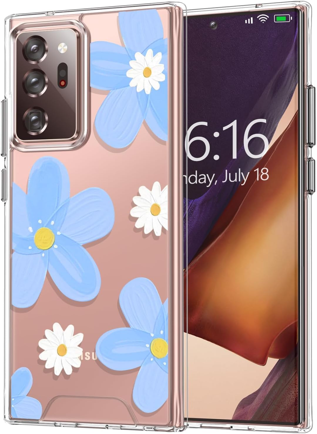 Rayboen for Galaxy Note 20 Ultra Case, Dual Layer Military Grade Shockproof Heavy Duty Protection Cover, Phone Case for Samsung Galaxy Note 20 Ultra 5G - Navyblue  Rayboen C- Dream Blue  