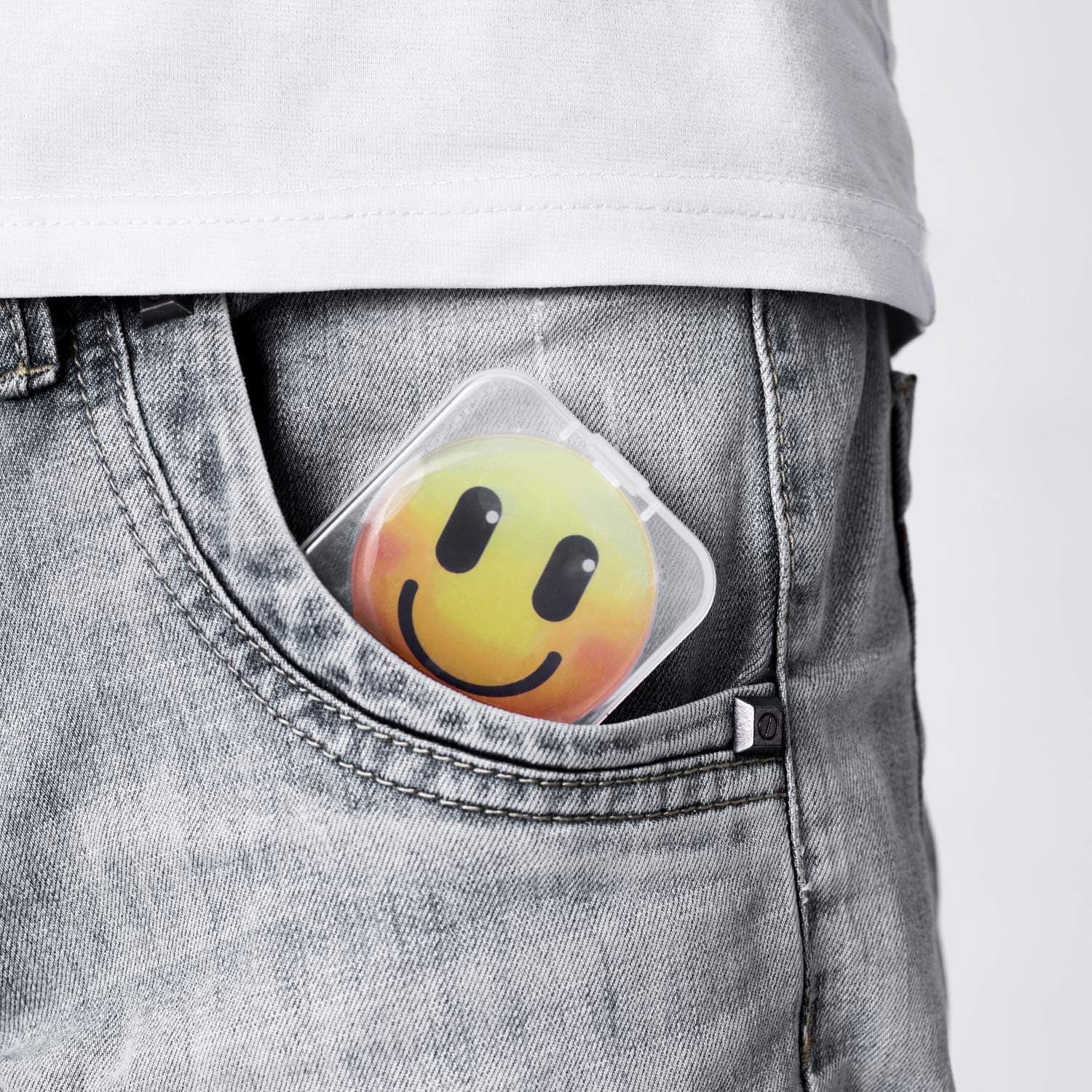 Nano Gel Pad Traceless Magic Stickers Anti-Slip Pads Reusable Nano Casual Paste Sticky Car Phone Holder Washable Multi-Functional for Car Home Office Storage American Flag 2Pcs  aoory   