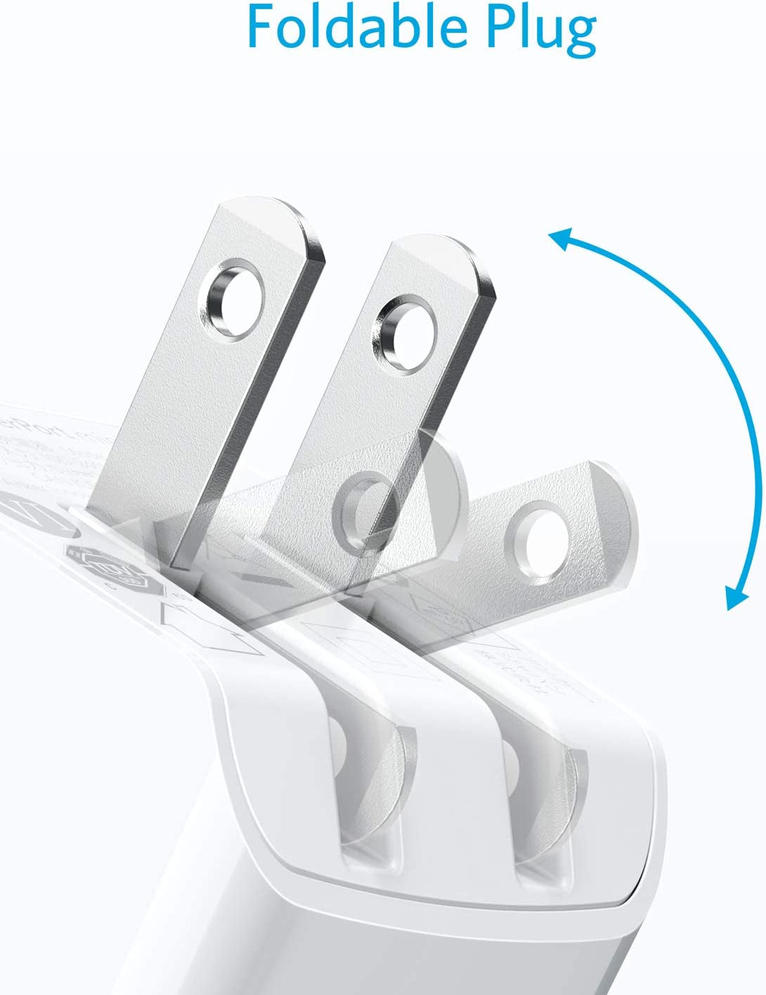 USB Charger, Anker 2-Pack Dual Port 12W Wall Charger with Foldable Plug, Powerport Mini for Iphone XS/ X / 8 / 8 plus / 7 / 6S / 6S Plus, Ipad, Samsung Galaxy Note 5 / Note 4, HTC, Moto, and More  Anker   