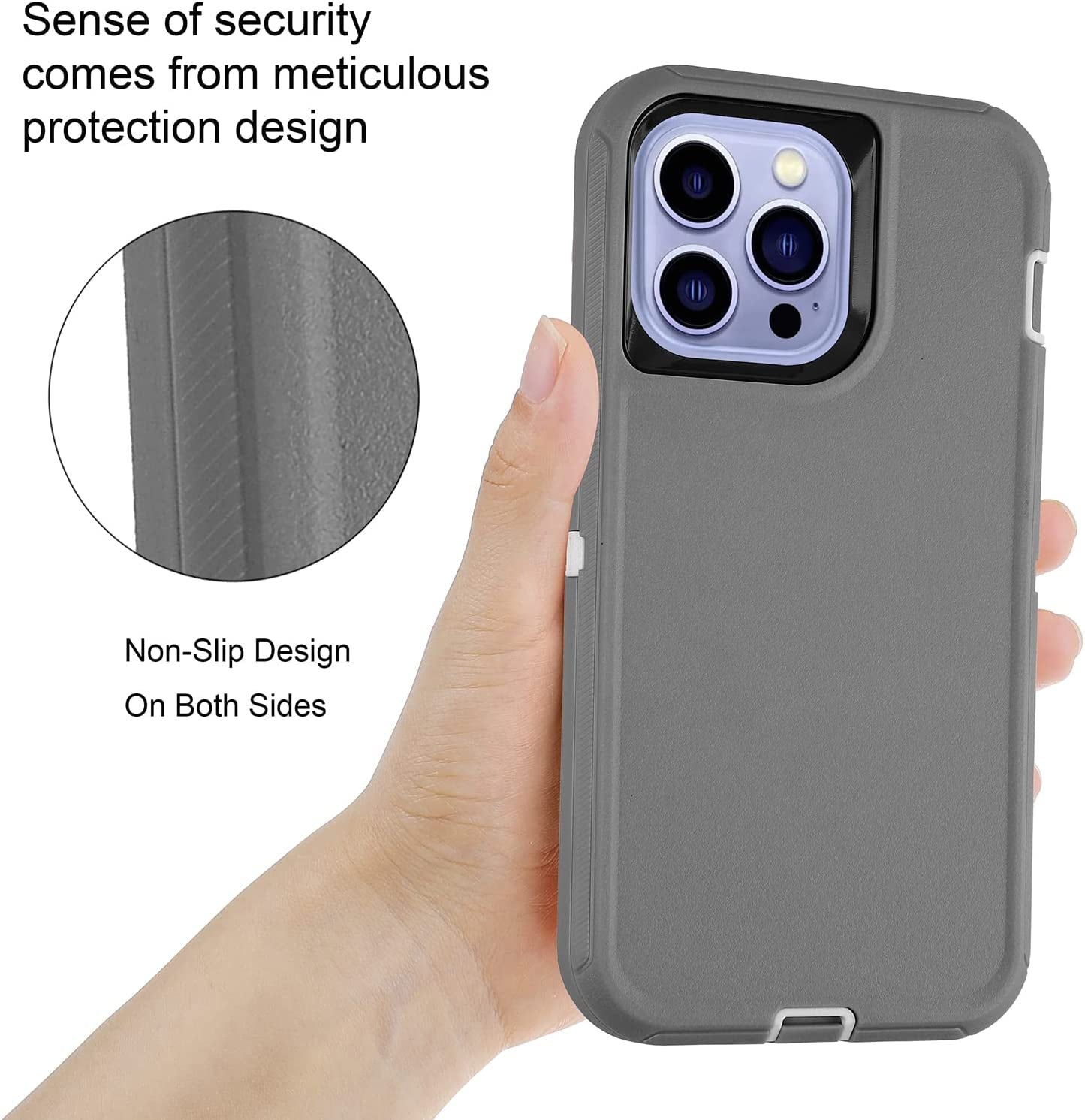 Compatible with Iphone 14 Pro Max Case Heavy Duty Protective Phone Case,Military Grade Full Body Protection Shockproof/Drop Proof Durable Phone Cover for Apple Iphone 14 Pro Max 6.7"  droperprote   