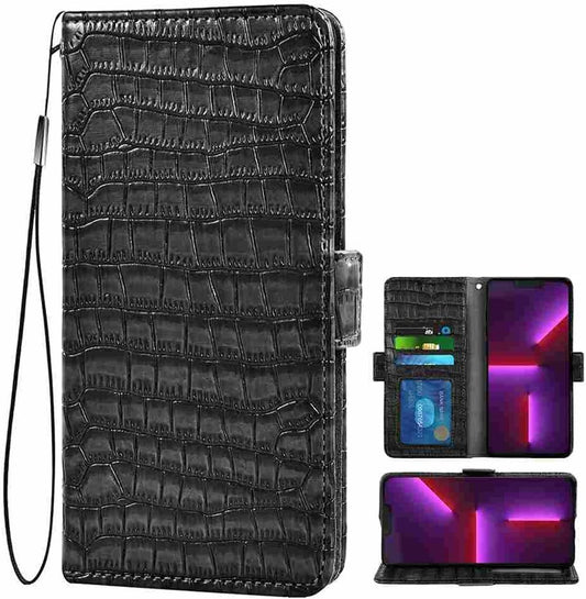 DIIGON Phone Cover Wallet Folio Case for LG V30, Premium PU Leather Slim Fit Cover for LG V30, 1 Photo Frame Slot, Easily Open, Black  DIIGON   