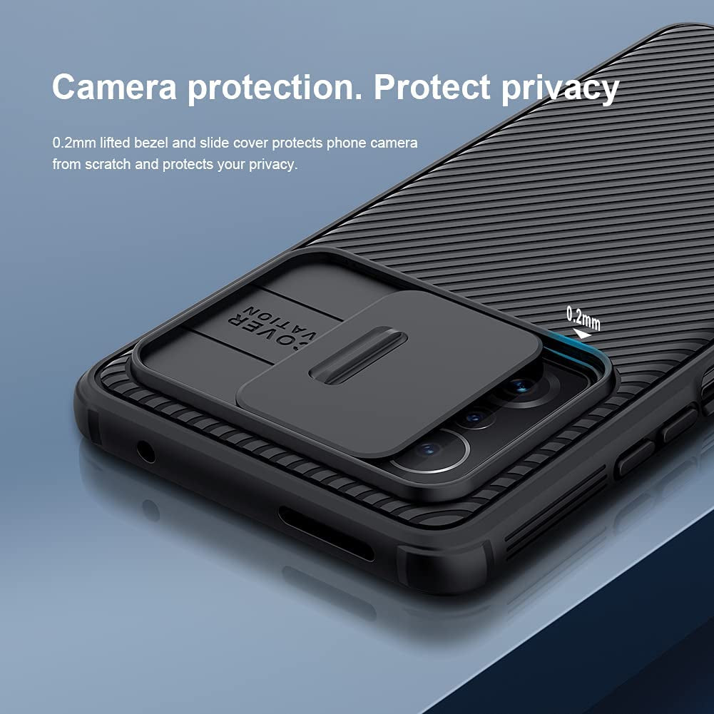 WVOZWWO for Xiaomi Mi 11T Case Mi 11T Pro Cover, Nilkkin Camshield Pro Slim Case Protective Cover with Camera Protector Hard PC and TPU Ultra Thin Anti-Scratch Phone Case for Mi11T/Mi 11T Pro (Black)  Grand Eletronics   