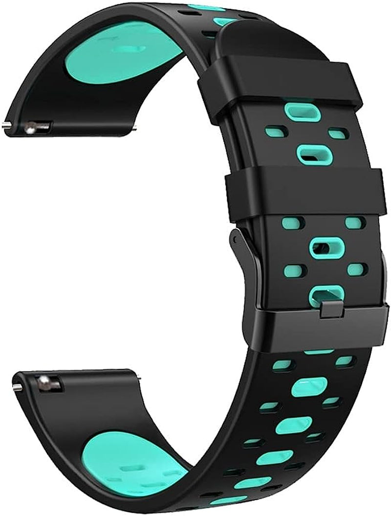 Eeomoik Smart Watch Band for Garmin Forerunner 245 645 158 55 Silicone Bracelet Strap for Garmin Vivoactive 3 4/Venu 2 plus SQ Wristband  EEOMOiK C For Vivoactive 4 