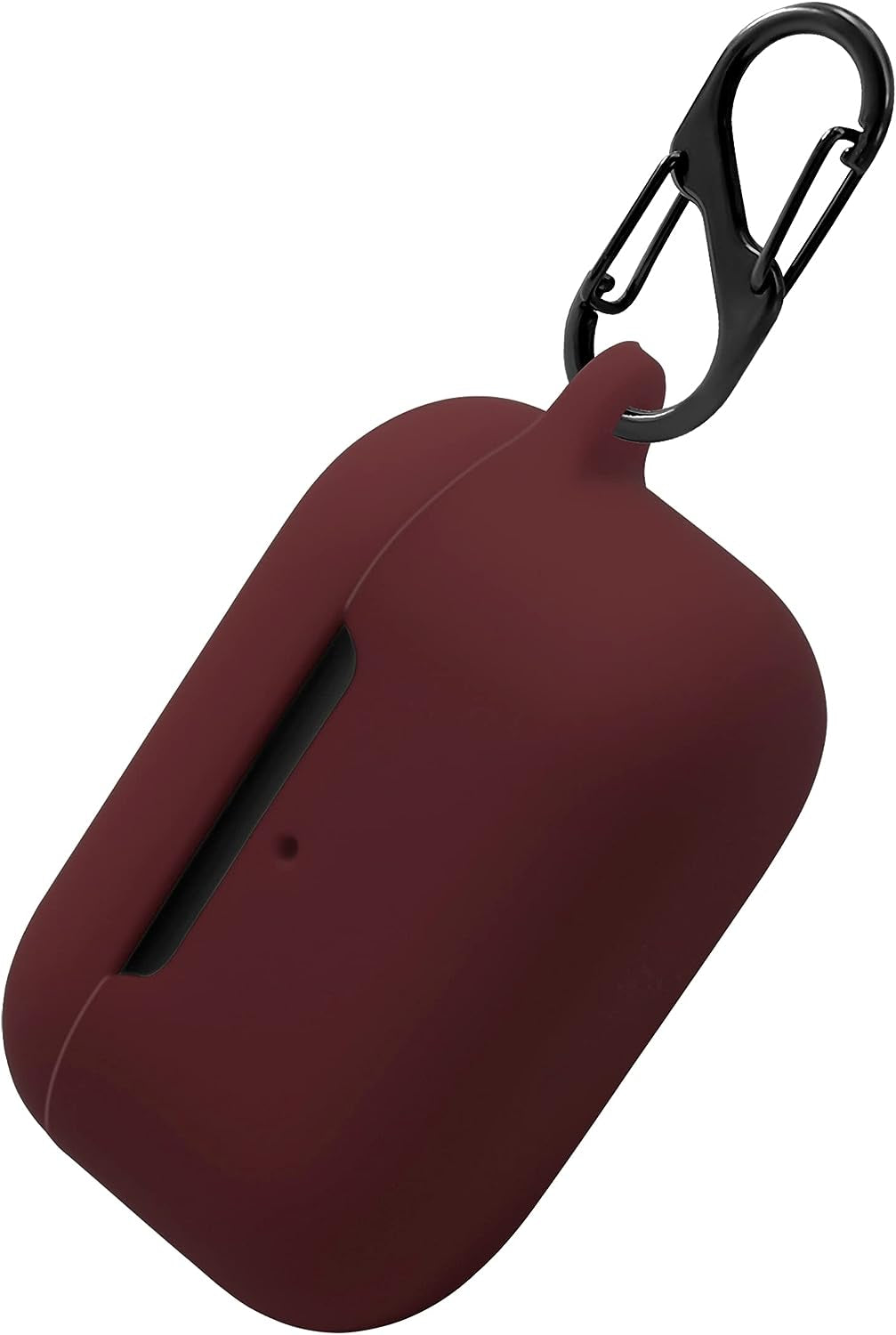 Geiomoo Silicone Carrying Case Compatible with Echo Buds 2Nd Gen, Portable Scratch Shock Resistant Cover with Carabiner (Teal)  Geiomoo Wine Red  